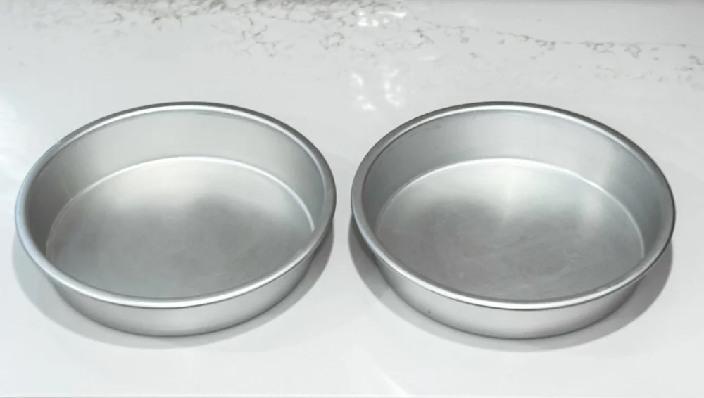 Wilton Performance Pans 9 Inch Round Cake Pan Bundle Set of 2 Aluminum 2105-7908